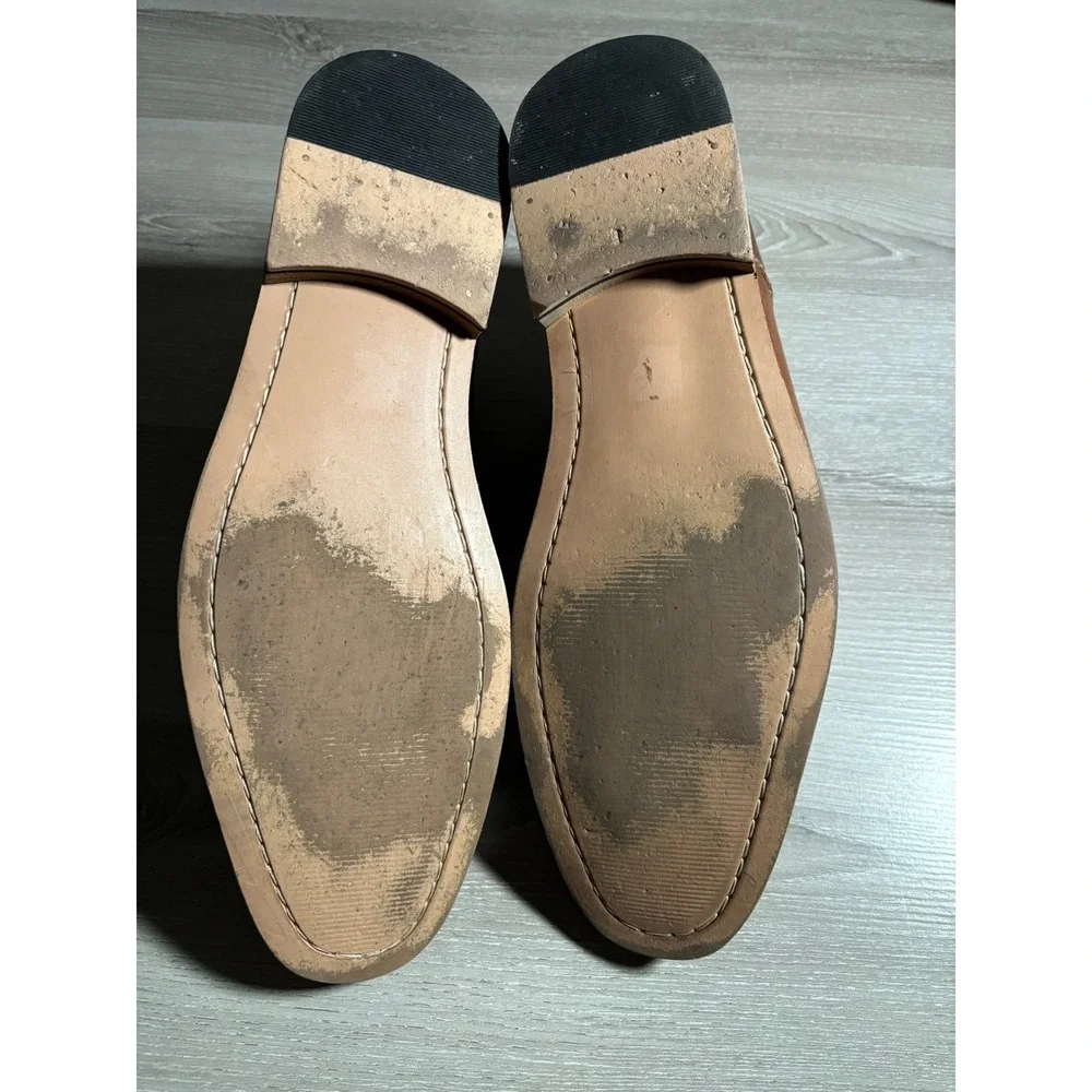 Steve Madden Mens‎ 13 Kirve Brown Leather Cap Toe Chukka Boots Heritage Business